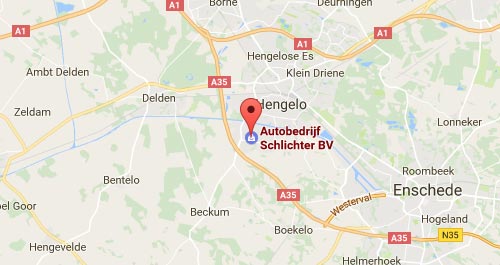 Autobedrijf Schlichter - Route